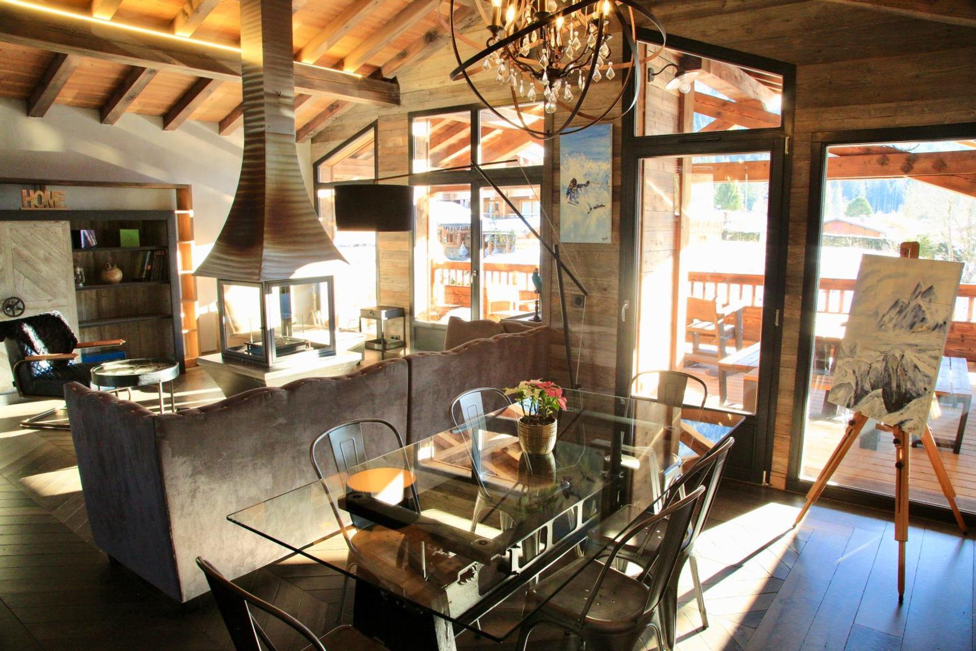 Chalets Grands Montets Chamonix Extérieur photo