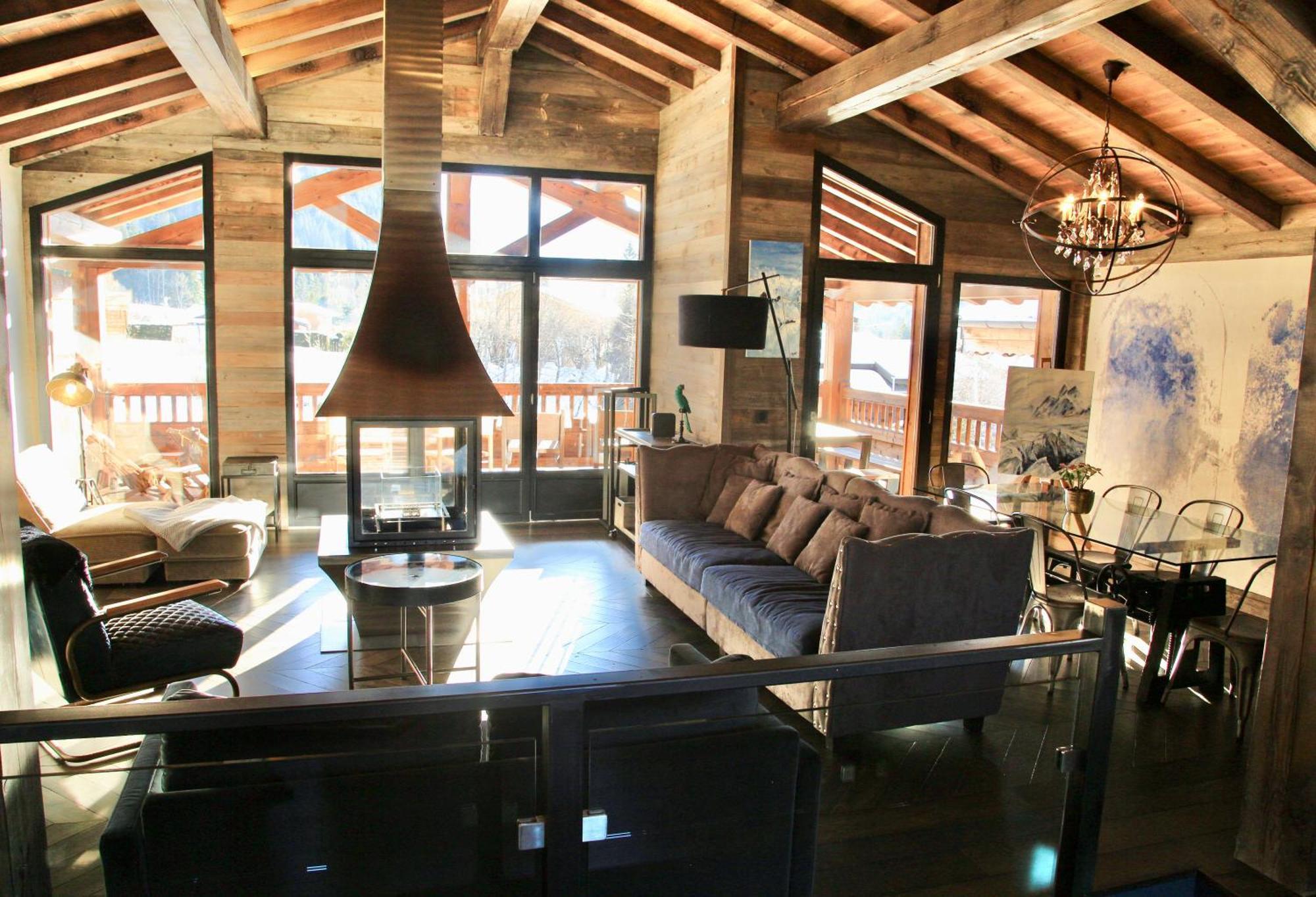 Chalets Grands Montets Chamonix Extérieur photo